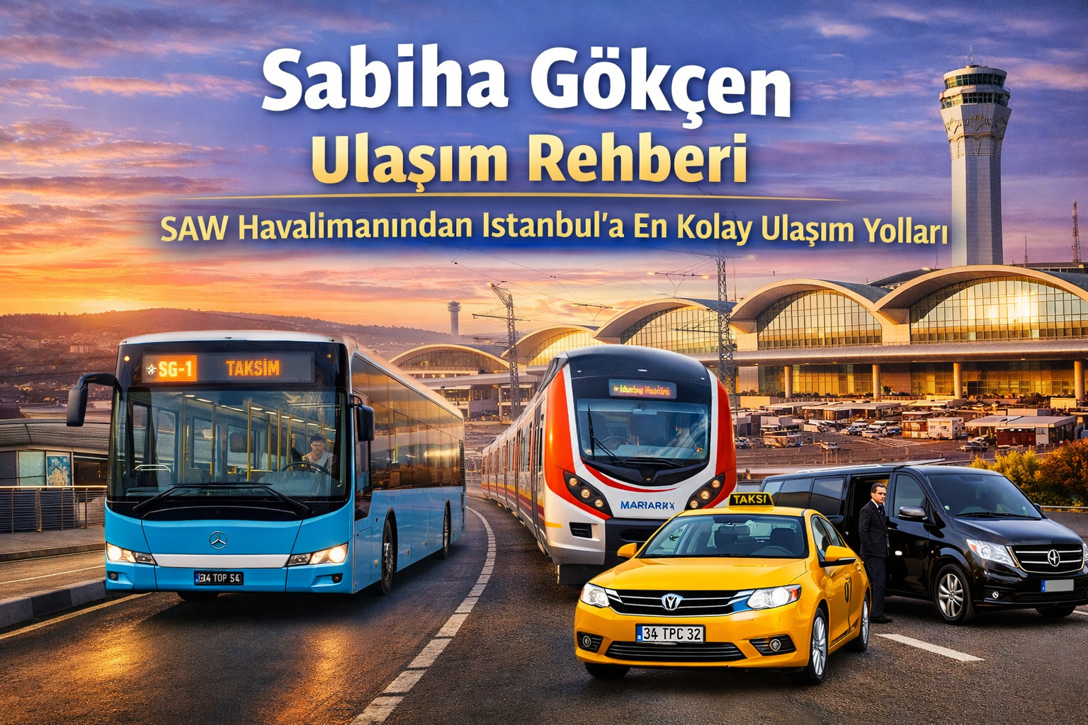Sabiha Gökçen’den Kadıköy’e ulaşım rehberi