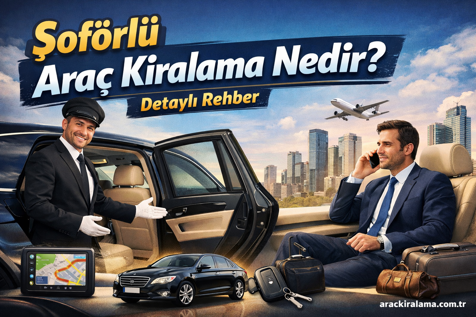 Şoförlü araç kiralama nedir detaylı rehber kapak görseli